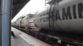 preview picture of video 'BBM Pertamina Freight Train Passing Buduran'