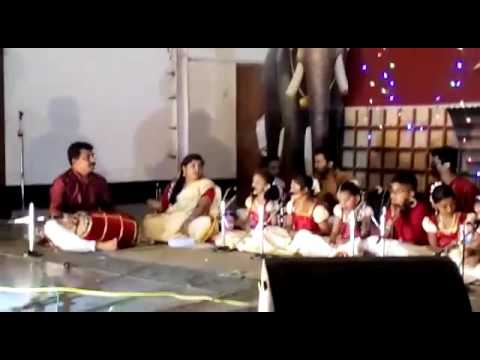 Children's performance ayyappa temple goa..Nivedya and teams....