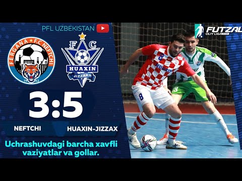FUTZAL. Oliy liga, 5-tur NEFTCHI — HUAXIN-JIZZAX 3:5