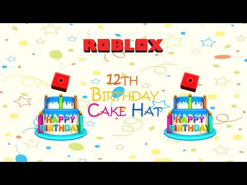 Roblox How To Get 12th Birthday Cake Hat Free Code Expired - roblox 12th birthday cake hat promo code expired