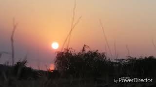 preview picture of video 'Sunset at Khadir Island, Kachchh'