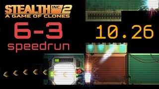Stealth Inc. 2 speedrun | 6-3 in 10.26