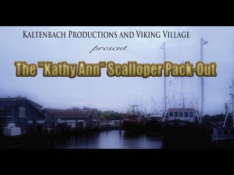 The Kathy Ann Scallop Boat - Unpacking Dockside