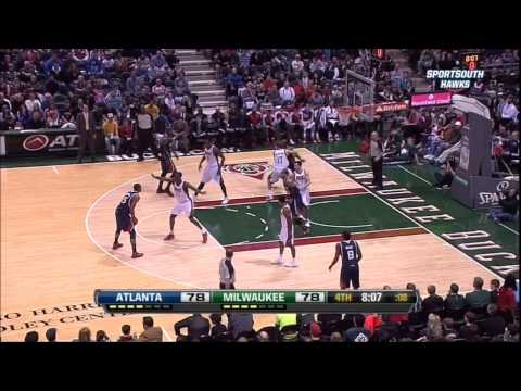 Anthony Tolliver vs Milwaukee Bucks (3-24-2013)