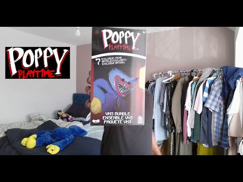 POPPY PLAYTIME VHS BUNDLE BOX UNBOXING!