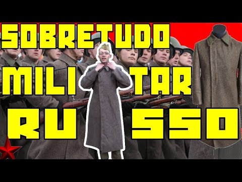 Sobretudo de inverno do exército Russo / Soviético (exército Vermelho)