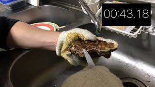 【カキ】ズブの素人が牡蠣を剥くのに１個何秒かかる?【挑戦】