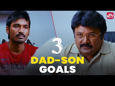 Ram Convincing Dad for his Love-Filled Marriage | 3 Dhanush | Shruti Haasan | Prabhu | Sun NXT