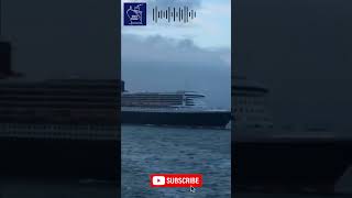 Queen Mary 2 Whistle Blasts.