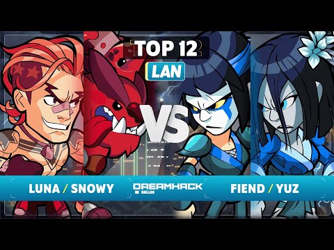 Luna & Snowy vs Fiend & Yüz - Top 12 - Dreamhack Dallas 2023 - LAN 2v2