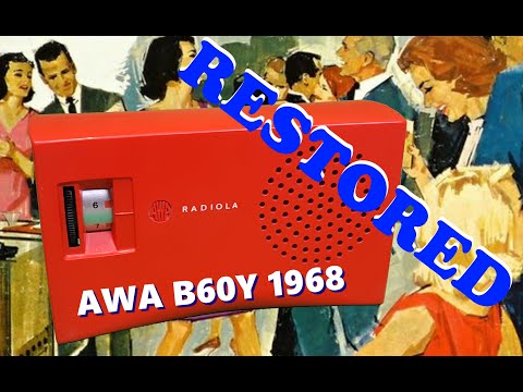 AWA Swinging Brick B60Y from 1968 - Restored