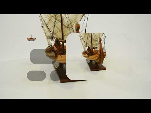 Drakkar Viking L40 - Wooden Ship Model from OMH