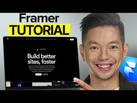 Framer - Full Tutorial for Beginners 2026: How to Use Framer AI