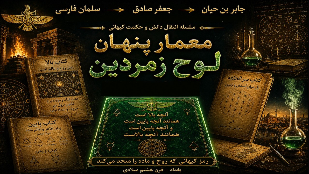 سلمان فارسی و راز لوح زمرد