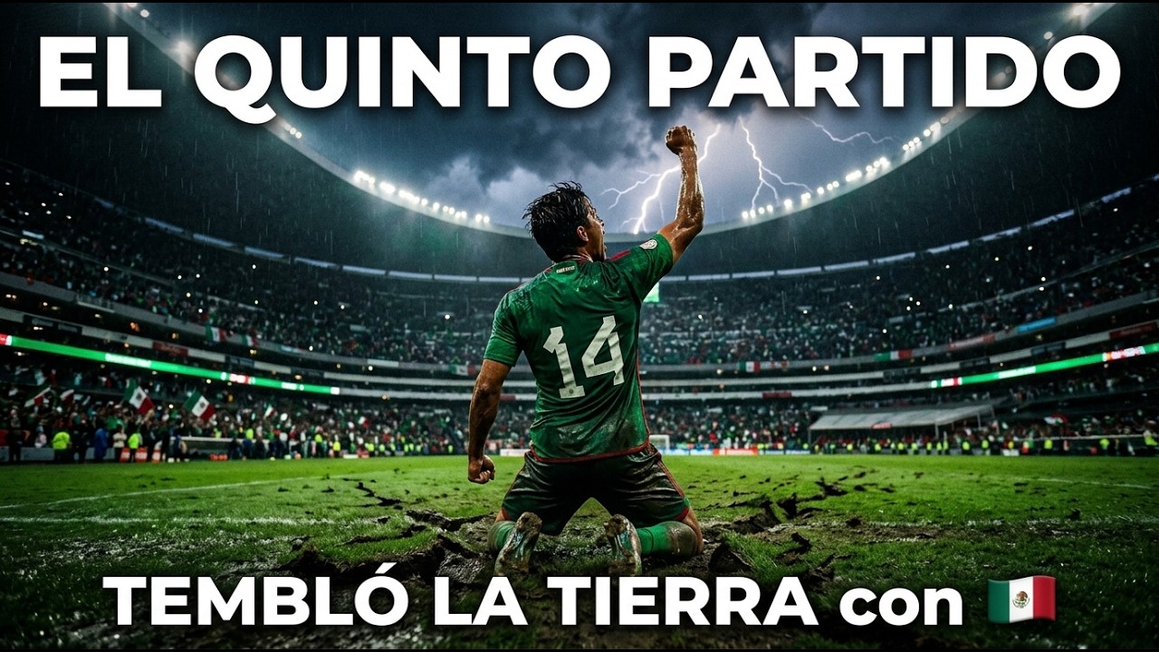 🇲🇽 EL QUINTO PARTIDO — Corrido a México | 40 años después #Mundial2026
