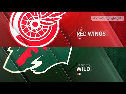 Detroit Red Wings vs Minnesota Wild Jan 12, 2019 HIGHLIGHTS HD