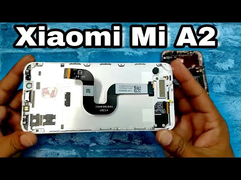 Mi A2 Remove Back Cover | Xiaomi Mi A2 Open Display | Disconnect Battery Mi A2 | Inside Mi A2