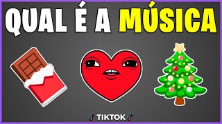 😱 Adivinhe a Música do TikTok com Emojis 🍫 Dance se Souber - Complete a Música #quiz