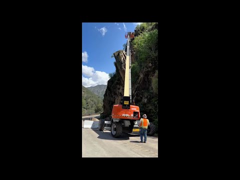 Caltrans brings down giant boulder along highway to Yosemite ...