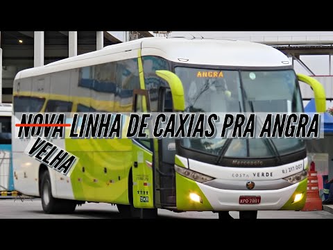 CAXIAS PRA ANGRA DOS REIS. NOVA LINHA DE ÔNIBUS PRA COSTA VERDE E BAIXADA FLUMINENSE