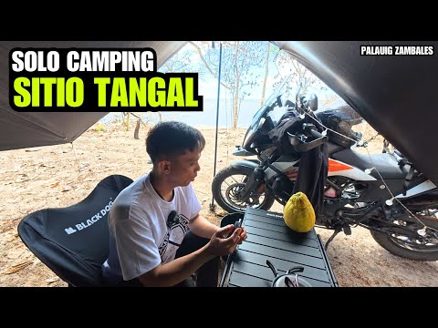 Solo Camping - Tabing Dagat - Camp Sitio Tangal Palauig Zambales