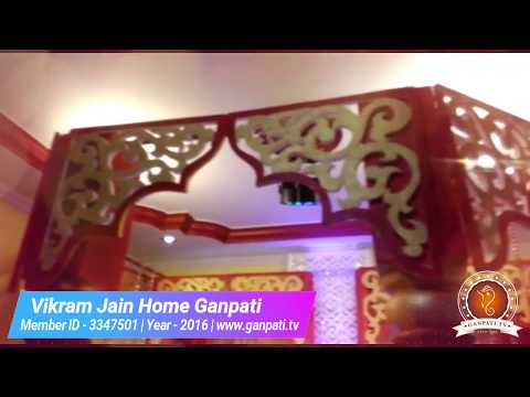 Vikram Jain Home Ganpati Decoration Video