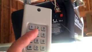 Liftmaster Universal Keyless Entry Garage Door Keypad Programing Tips