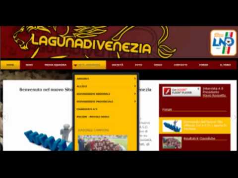 Nuovo sito del Laguna Di Venezia Calcio