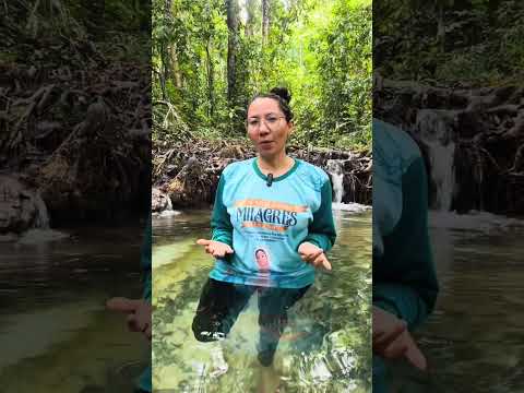 Banho de Águas Naturais em Milagres do Maranhão.