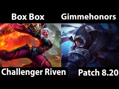 [ Box Box ] Riven vs Talon [ Gimmehonorspls ] Top - Box Box Riven Stream
