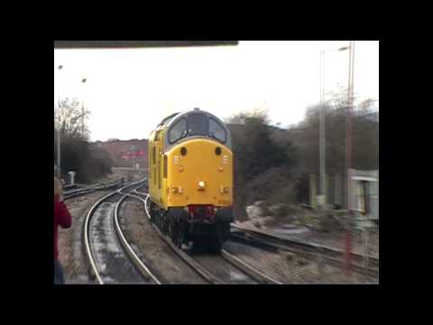 Network Rail 97301 Storms Through Bristol Parkway Light Engine