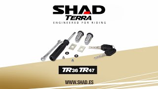 SHAD Boční hliníkový kufr na motorku Terra TR36 levý