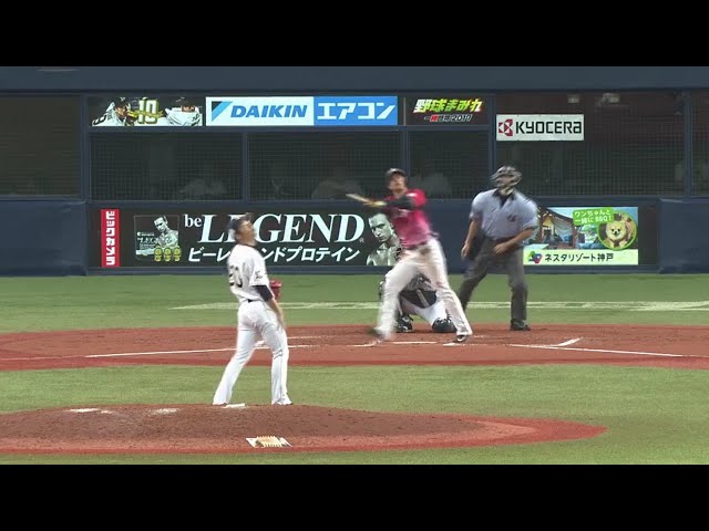 【8回表】頼れるキャプテンの一振り!! ライオンズ・浅村の会心の一発で同点!! 2017/8/10 Bs-L