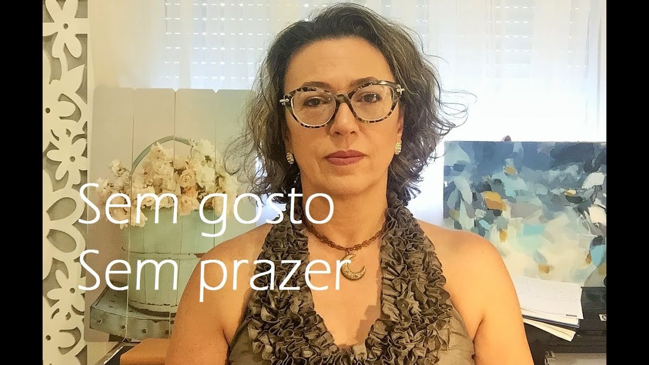 Perder o gosto pelas coisas e pela vida