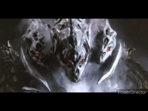 Godzilla vs Keizer Ghidorah/Ending with monsterverse sound effects (Godzilla: Final Wars 2004)