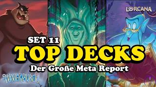 DAS sind die BESTEN Decks in SET 11! Der große Winterspell Metareport | Disney Lorcana