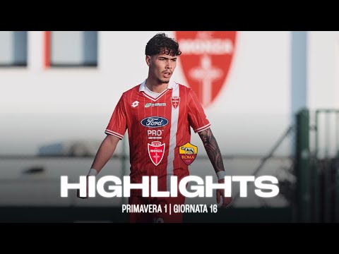 MONZA 0 - 5 ROMA I HIGHLIGHTS PRIMAVERA 1