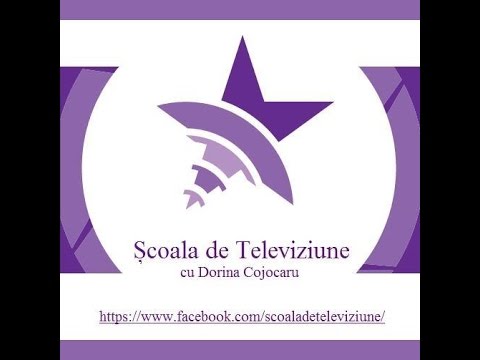 Știrile Școlii de Televiziune prezentate de Ana Gnip