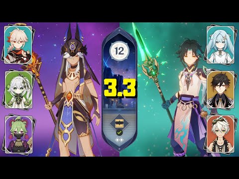 AGGRAVATE CYNO and XIAO with FARUZAN C6 3.3 Spiral Abyss Floor 12 | Genshin Impact