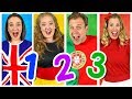 "Counting to Ten" in 4 Languages (Part 2) | Kids Learn to Count - Numbers Song