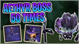 I Did The Aethyr Elemental In Wizard101 50 Times And This Is What I Got...