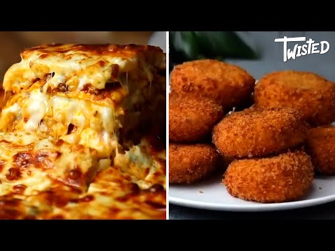 Are you ready for some hot jalapeño dishes! | Twisted | Jalapeño Popper Lasagna
