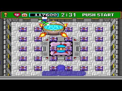 Super Bomberman 3: Normal Game: Boss 3 (Pretty Bomber & Gammebook)