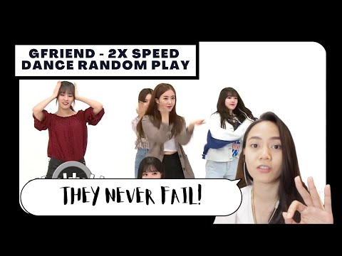 Retired Dancer Reacts to GFRIEND - 2X SPEED DANCE RANDOM PLAY