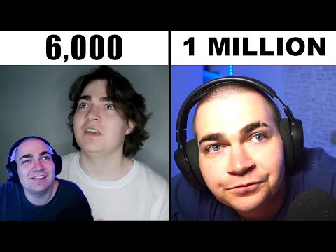 steak reacts to himself hitting 6k to 1m subscribers.. 🥹