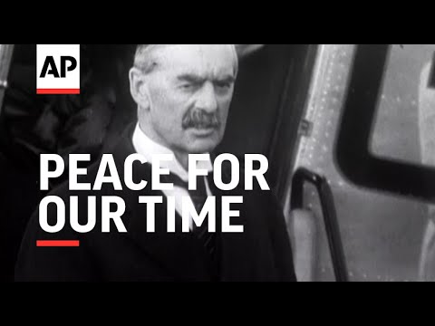 Peace for our time - 1938  | Movietone Moment | 30 September 2022