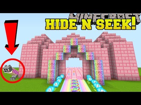 Minecraft: NYAN CAT HIDE AND SEEK!! - Morph Hide And Seek - Modded Mini-Game