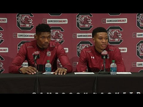 POST-GAME: Chris Silva, PJ Dozier on Vermont — 12/1/16