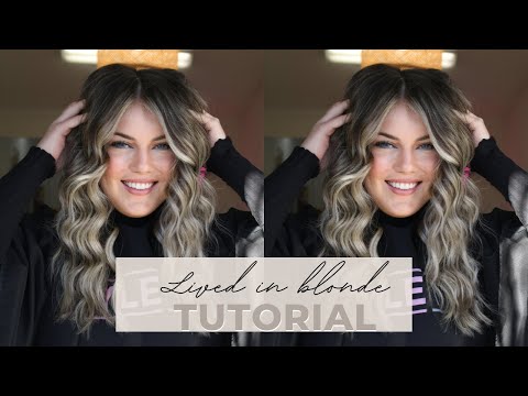 Lived In Blonde Hair Color Tutorial | Money Piece...