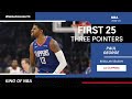 Paul George First 25 Threes Of 2022 23 NBA Regular Season